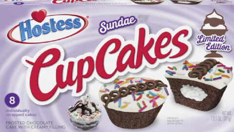 Hostess Is Releasing Sundae Cupcakes Topped With Ice Cream Flavored Icing And Sprinkles