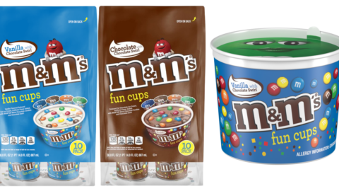 M&M’s Fun Cups Exist And They Are The Low Fat Frozen Treat You Need