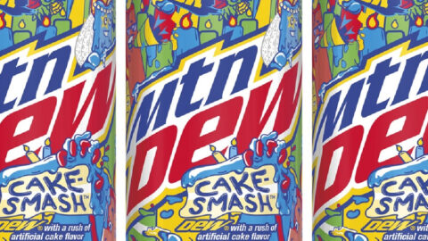 Mountain Dew Is Releasing A Cake Flavored Soda and It’s A Party In A Can