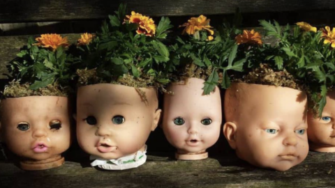 Doll Head Planters Are The New Home Decor Trend That Nobody Asked For