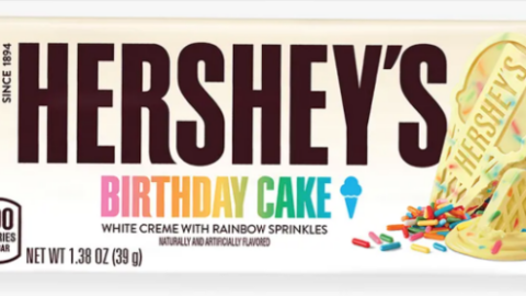 Hershey’s Has Birthday Cake  Candy Bars So Every Day Feels Like A Celebration
