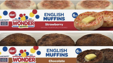 Wonder Bread Now Has Strawberry And Chocolate English Muffins To Take Breakfast To The Next Level