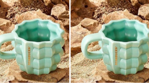Starbucks Released A Teal Green Cactus Mug That’ll Make Your Morning Coffee Look Sharp