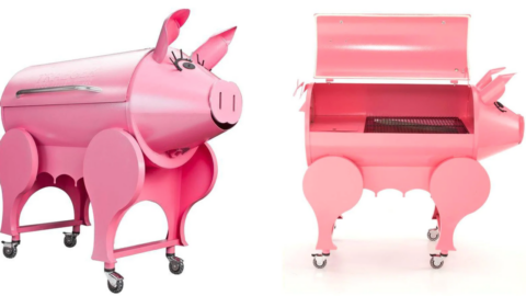 This Lil’ Pig Electrical Pellet Grill and Smoker Can Only Make Your Cookout Better!
