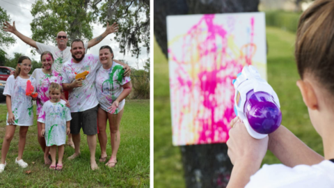 You Can Add Some Colorful Fun To Your Next Outdoor Event With These Throwable Paintballs