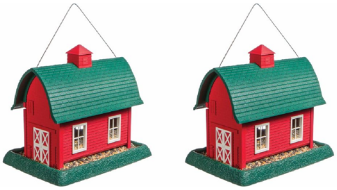 You Can Get A Bird Feeder That Looks Just Like A Red Barn And I Need It!
