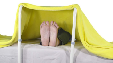 You Can Get A Blanket Lift Bar To Keep Your Feet Cool For The Person That’s Always Hot