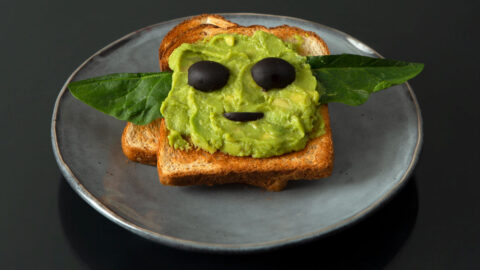 Here’s How To Make Baby Yoda Avocado Toast
