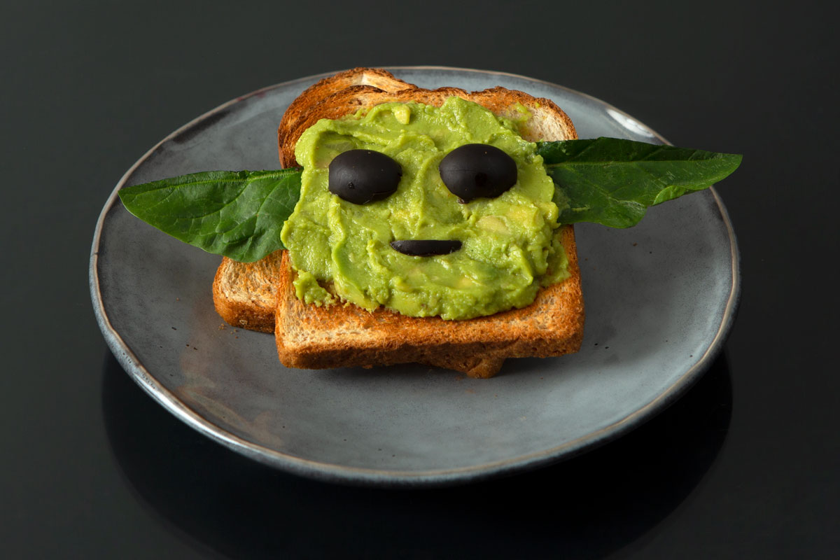Here’s How To Make Baby Yoda Avocado Toast