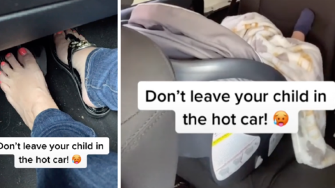 This Viral Video Shows A Genius Hack For Remembering Your Baby Is In The Backseat And It Just Might Save A Life