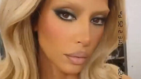 What In The World Is Going On With Kim Kardashian’s Eyebrows?