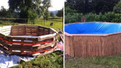 People Are Building Pallet Pools For The Summer And It’s Genius