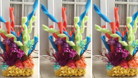 People Are Turning Their Pool Noodles Into Coral Reefs And It’s Genius