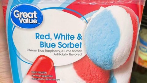 Walmart Is Selling Red, White And Blue Sorbet Just In Time For The Fourth Of July