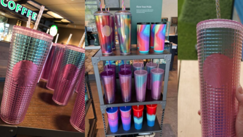 Starbucks Released A New Studded Tumbler That Looks Like Cotton Candy