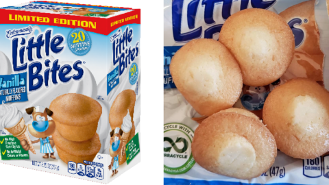 Little Bites Vanilla Muffins Are Back and They Are The Bite-Size Snack You’ve Been Missing