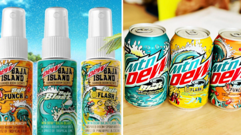 Mountain Dew Just Released Baja Scented Room Sprays So Your Entire House Can Smell Like Your Favorite Soda