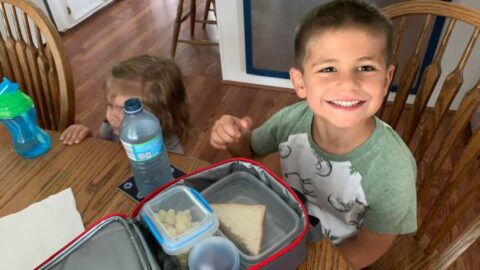 This Mom’s Hack For Getting Your To Child Ready For Lunch As A Kindergartner Is Pure Genius