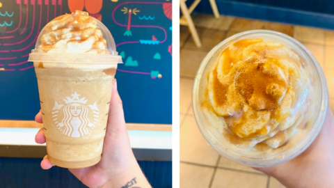 You Can Get An Apple Fritter Frappuccino From Starbucks To Start Your Morning Right