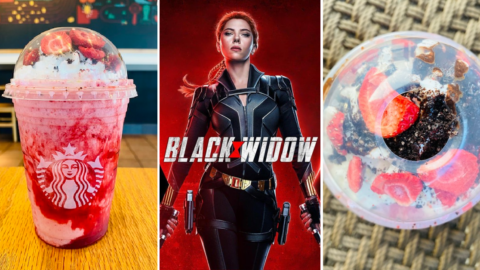You Can Get A Black Widow Frappuccino From Starbucks Just In Time For The New Movie