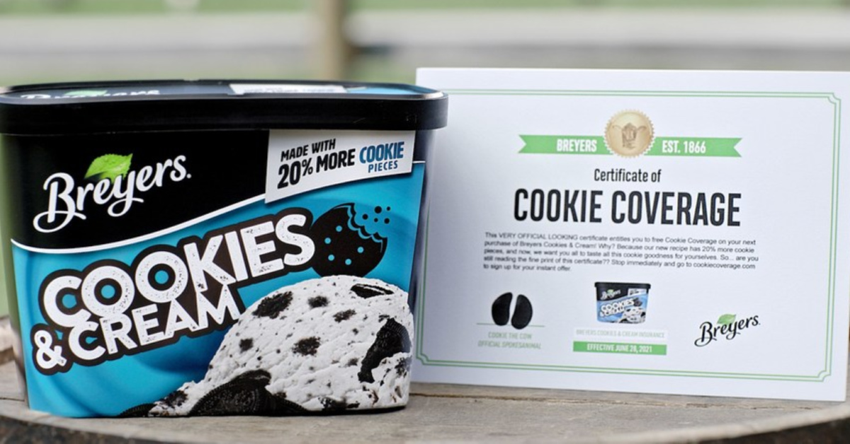 Breyer’s Ice Cream Is Now Offering ‘Insurance’ For Your Ice Cream And I’m Both Intrigued And Confused