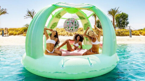 This Disco Dome Pool Float Let’s You Have A Party On The Water and I’m So There