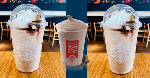 You Can Get A Wendy’s Inspired Frosty Frappuccino From Starbucks To Satisfy Your Sweet Tooth