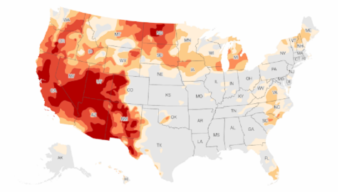 Extreme Record Heat And Drought Conditions Are Expected This Week Breaking 275+ Heat Records