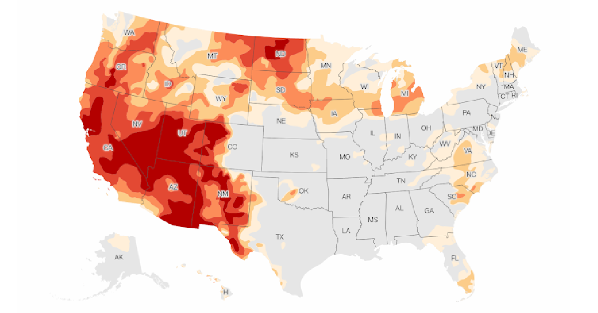 Extreme Record Heat And Drought Conditions Are Expected This Week Breaking 275+ Heat Records