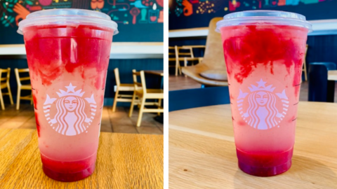 You Can Get A Lava Refresher From Starbucks That Is Erupting With Flavor