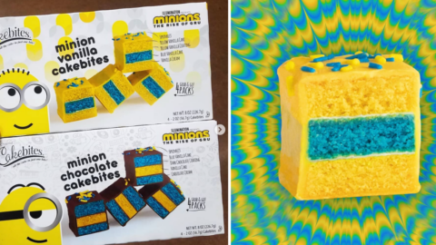 Walmart Is Selling Minions Cake Bites Made With Two Layers Of Cake And I’m On My Way