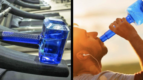 You Can Get A Water Bottle Shaped Like Thor’s Hammer So You Can Drink Like The God of Thunder