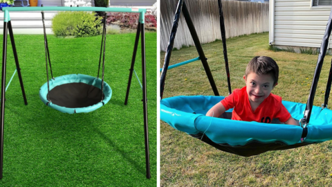 You Can Get This Big UFO Swing That’s Totally Fun For Everyone
