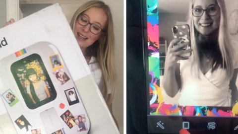 This Personal Photo Booth Is The Perfect Way To Take Pictures and Print Them Instantly At Any Celebration