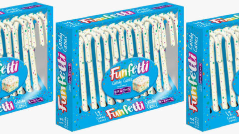 Funfetti Flavored Candy Canes Puts A Twist On The Classic Holiday Sweet Treat