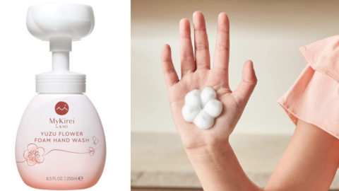 You Can Get A Soap Dispenser On Amazon That Dispenses A Pretty Foaming Flower Onto Your Hands
