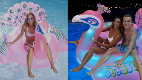 You Can Get A Princess Peacock Pool Float That Lights Up And The Diva In Me Needs One