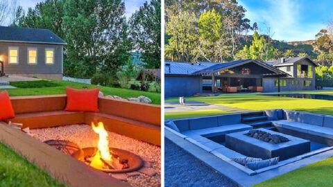 Sunken Fire Pits Are The Hottest New Way To Roast A S’more And Have A Bonfire