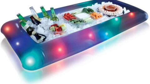 This Inflatable Buffet Cooler Lights Up To Take Your Summer Parties To The Next Level