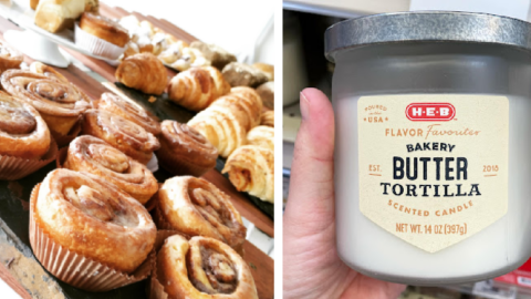 HEB Has A New Line Of Bakery-Inspired Candles And I Call Dibs On The Butter Tortilla Scent