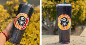 You Can Get A Starbucks Inspired Jack Skellington Snow Globe Tumbler That Is Simply Meant To Be Yours