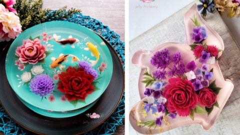 This Food Artist Created Jelly Cakes To Look Like Nature And It’s Far Too Beautiful To Eat