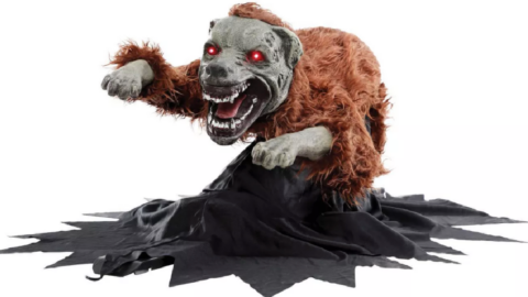 Target Is Selling A Creepy Lunging Dog You Can Put In Your Yard For Halloween