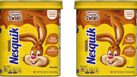 Nesquik Has A New Chocolate Caramel Swirl Flavor And I Need It