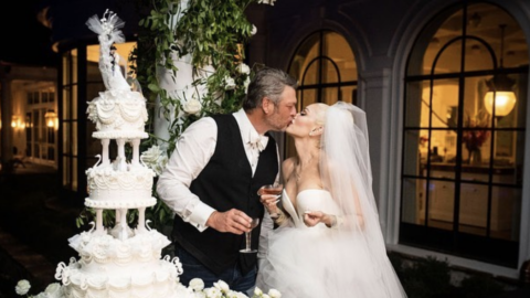 Here’s All The Adorable Pictures of Blake Shelton and Gwen Stefani’s Wedding