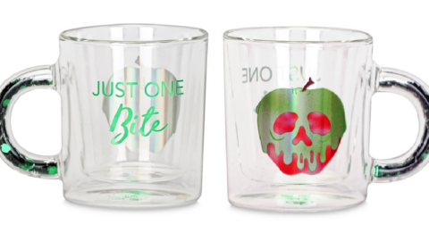 Move Over Starbucks, Disney Is Selling A Poisoned Apple Glass Mug To Get Us Through The Spooky Season