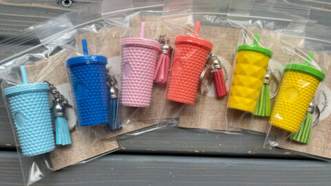 You Can Get A Starbucks Studded Cup Keychain To Help Further Your Starbucks Obsession