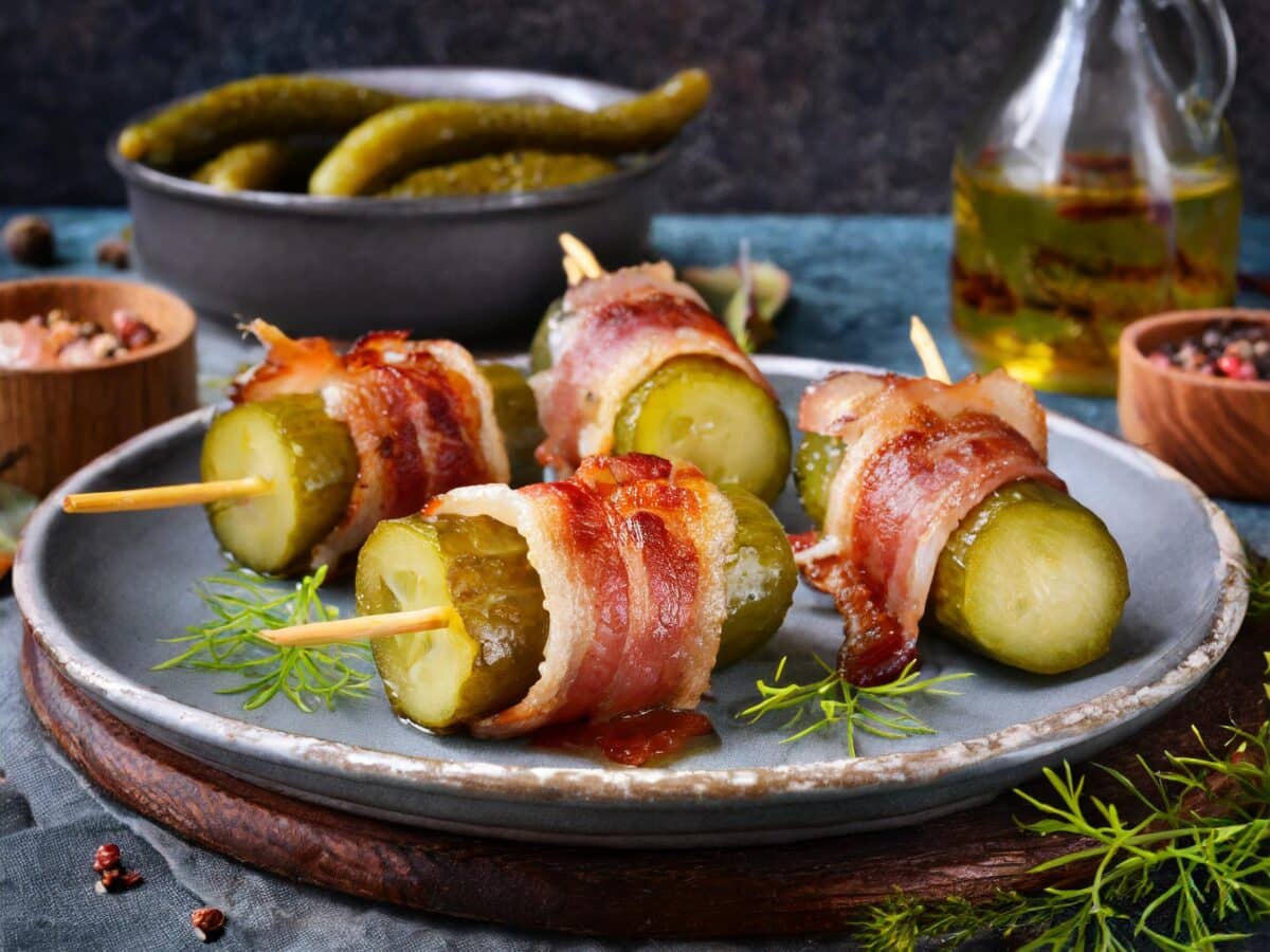 Bacon Wrapped Pickles Are The Hot New Snack Trend You Need to Try