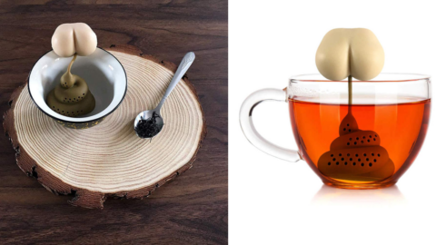You Can Get A Butt Tea Infuser That Is The Perfect Gift For The Person Who Loves Butt Jokes