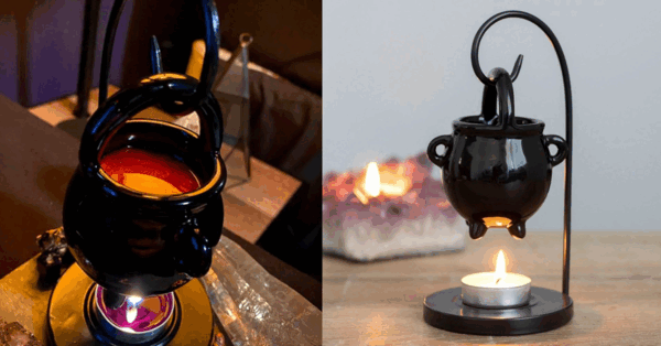 This Hanging Cauldron Wax Warmer Is Perfect For The Witch In Your Life